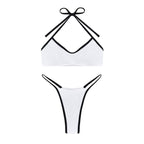 Damen Mikro-Bikini mit trendigem Tierprint R&B