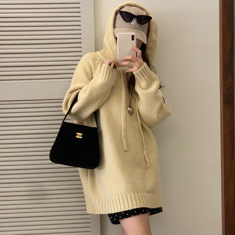 Damen Kapuzenpulli im Oversized-Design R&B