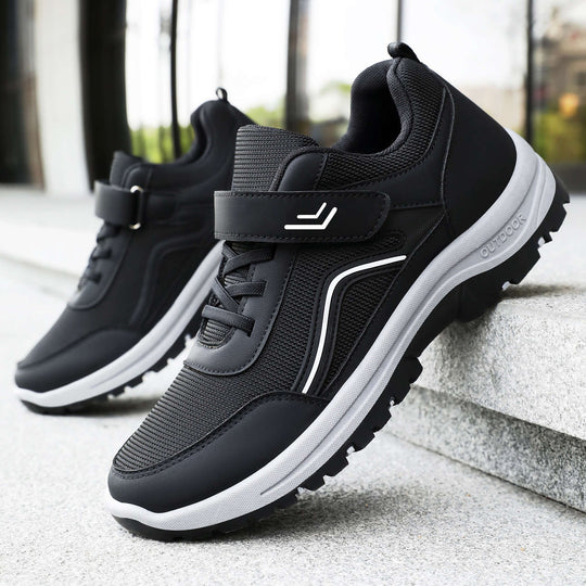 Damen Sportliche Outdoor-Sneaker mit verstellbarem Klettverschluss und rutschfester Sohle R&B