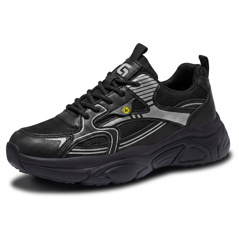 Damen sportliche Freizeitsneakers mit atmungsaktiver Mesh-Oberfläche und stoßdämpfender Sohle R&B