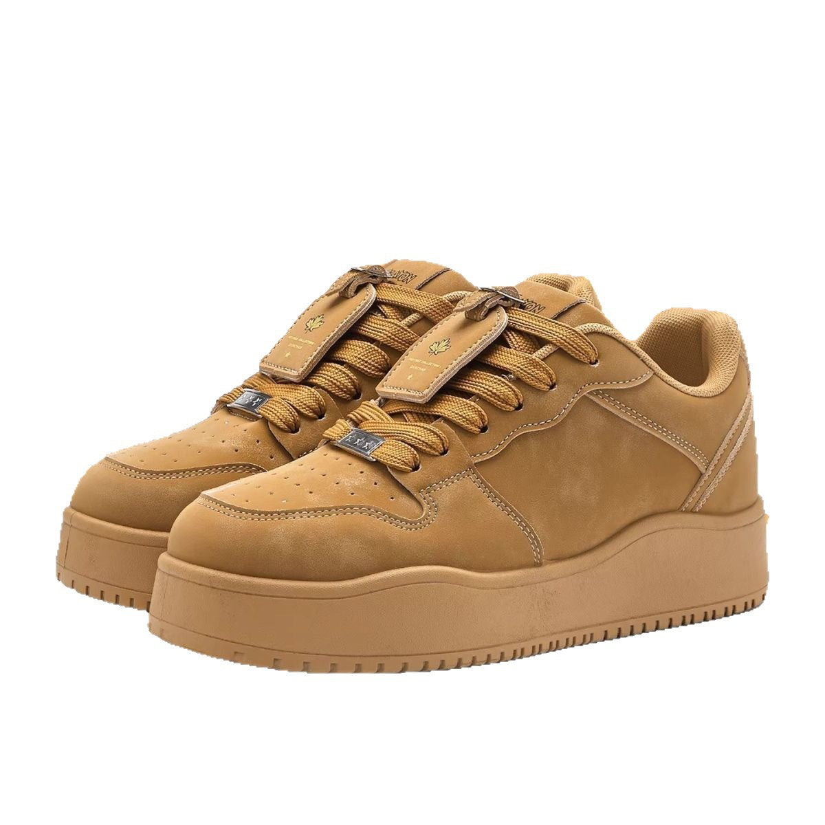 Damen modische Chunky Sneaker mit verstärktem Halt und dämpfender Sohle