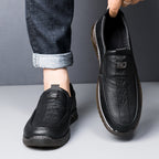 Herren Bequeme und stylische Mokassins mit elastischem Einstieg R&B