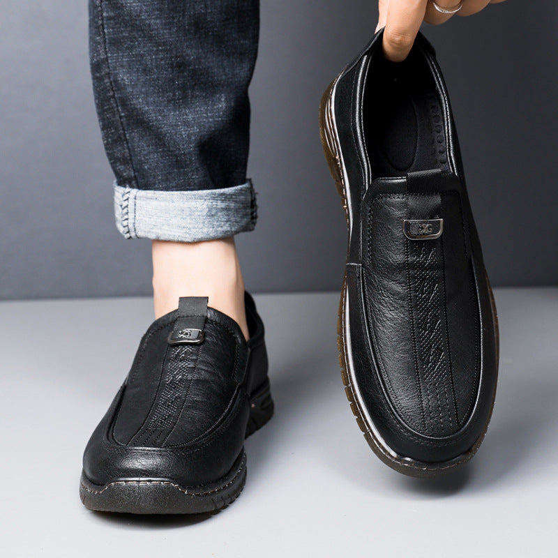 Herren Bequeme und stylische Mokassins mit elastischem Einstieg R&B