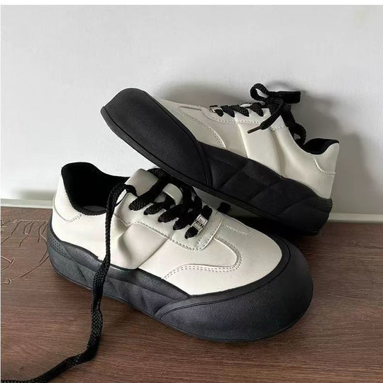 Damen Chunky Sneakers mit atmungsaktiver Oberflächenstruktur und rutschfester Sohle R&B
