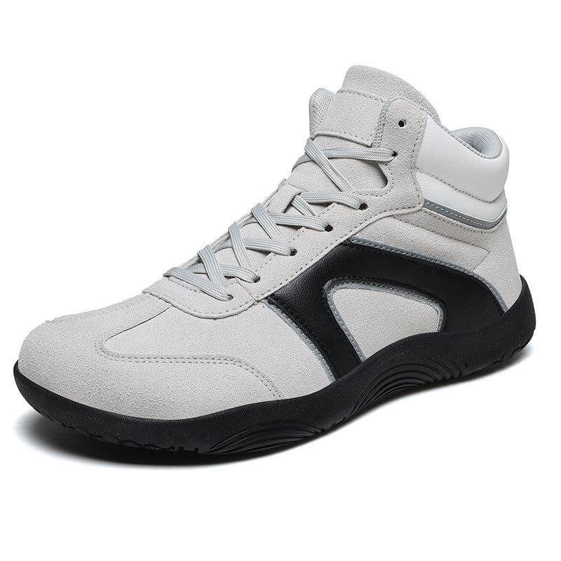Damen Sportliche High-Top Sneaker mit strapazierfähigem Obermaterial und rutschfester Sohle R&B