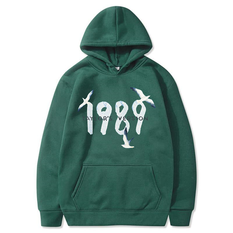 Damen Kapuzenpullover mit kreativem Vogelmotiv und hochwertiger Baumwolle