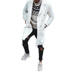Herren eleganter Langmantel R&B