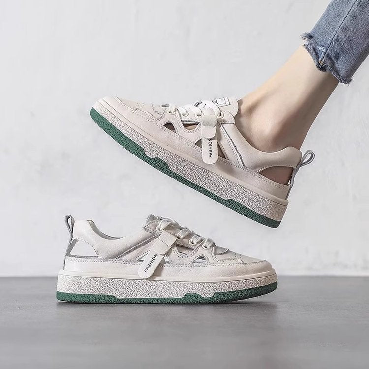 Damen Sportive Sneaker mit coolem Designelementen R&B