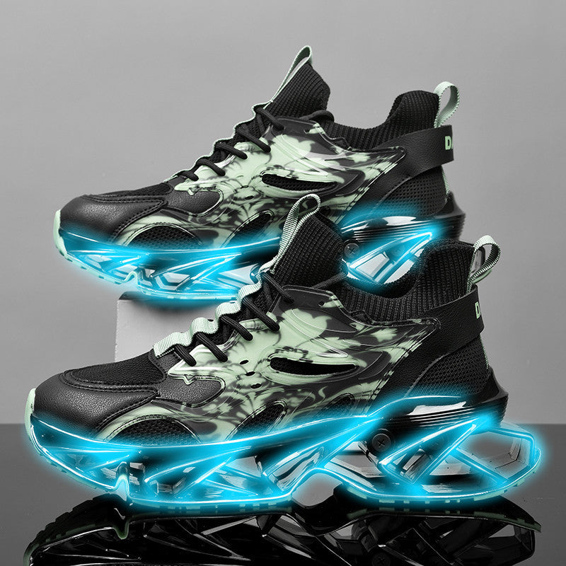 Damen Sportliche Sneakers mit innovativem Dämpfungssystem und markantem Design R&B