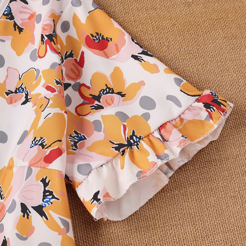 Damen Blusen mit floralem Design R&B