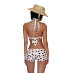 Damen Bikiniset mit verspieltem Punktedesign und eleganten Bindeträgern R&B