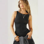 Damen körperbetontes Tanktop R&B