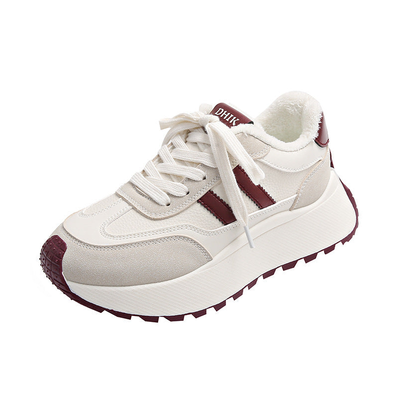 Damen Freizeit Sneakers mit kuscheligem Innenfutter und rutschfester Sohle R&B