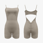 R&B | Schlanke Schulter Tank Yoga Strampler