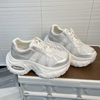 Damen Trendige Plateau Sneakers R&B