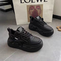 Damen Sportliche Sneakers mit strukturiertem Obermaterial und dämpfender Sohle