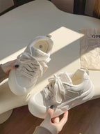 Damen Bequeme Freizeit-Sneaker mit weicher Sohle