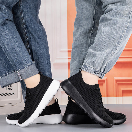 Damen Hochleistungs-Laufschuhe mit atmungsaktiver Mesh-Oberfläche und stoßdämpfender Sohle R&B