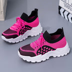 Damen Luftige Strick-Sneaker mit flexiblem Sohlenkomfort R&B