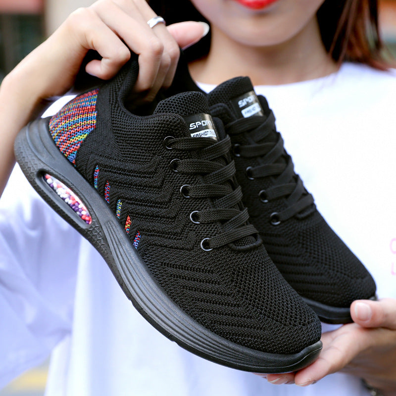 Damen Luftgepolsterte Sport Sneakers R&B
