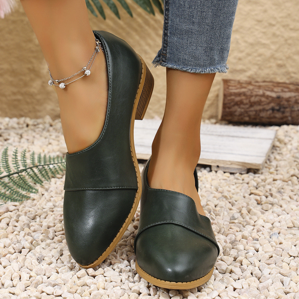Damen Mokassins mit modischem Schnitt und rutschfester Sohle R&B