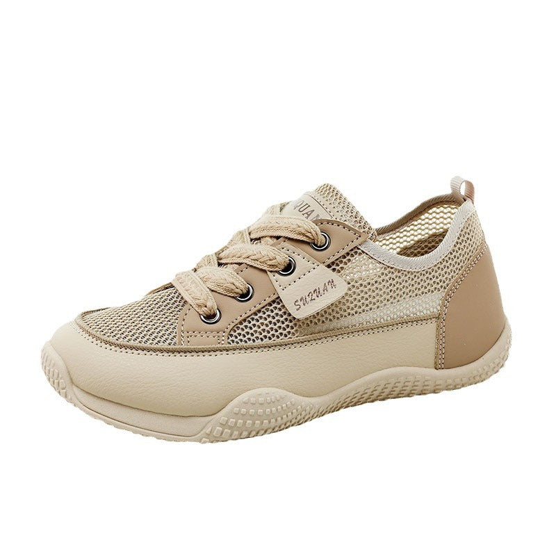 Damen Atmungsaktive Freizeitsneaker mit robustem Profil und modischen Akzenten R&B