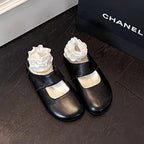 Damen Mokassins mit verstellbarem Riemen und weichem Innenfutter R&B
