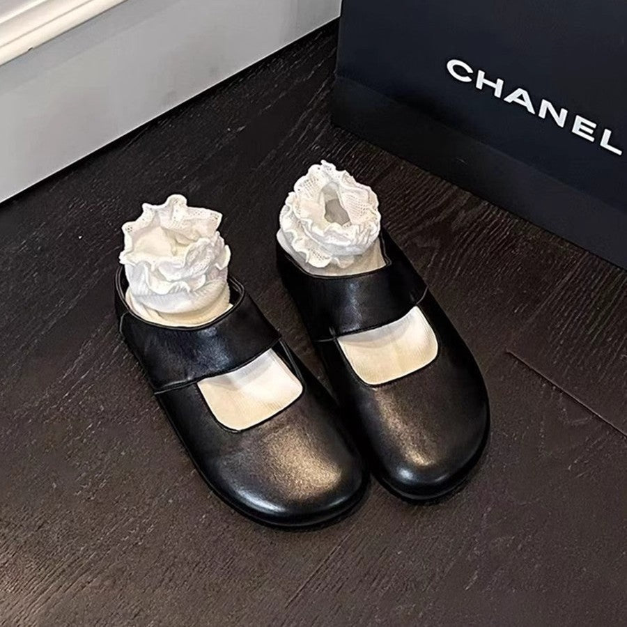 Damen Mokassins mit verstellbarem Riemen und weichem Innenfutter R&B