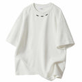 Damen Oversized T-Shirt mit modernem Schnitt und dekorativen Akzenten