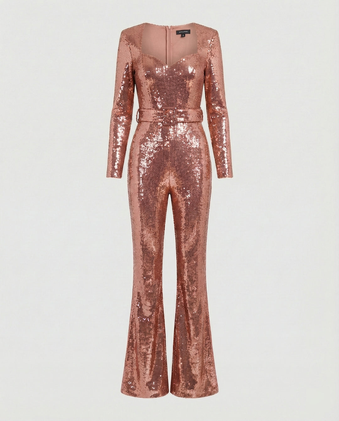 Damen Glamouröser Pailletten Jumpsuit mit schicker Taillierung R&B