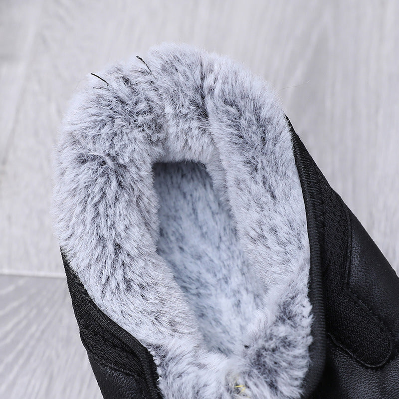 Damen Bequeme Winter-Slipper aus imitat mit warmem Innenfutter R&B