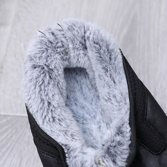 Damen Bequeme Winter-Slipper aus imitat mit warmem Innenfutter R&B
