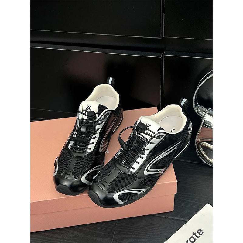 Damen sportliche Laufschuhe mit atmungsaktiver Oberflächenstruktur und stabiler Dämpfungstechnologie R&B