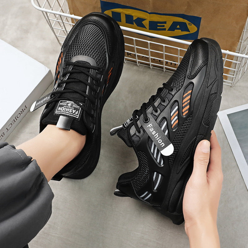 Damen sportliche Sneaker mit atmungsaktivem Netzmaterial und stabiler Dämpfung R&B