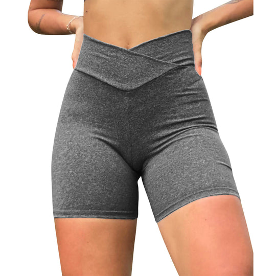 Damen Hochtaillierte Sportshorts mit innovativem Schnitt R&B
