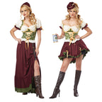 Damen Trachtenkleid mit elegantem Oberteil und verspielter Schnürung R&B