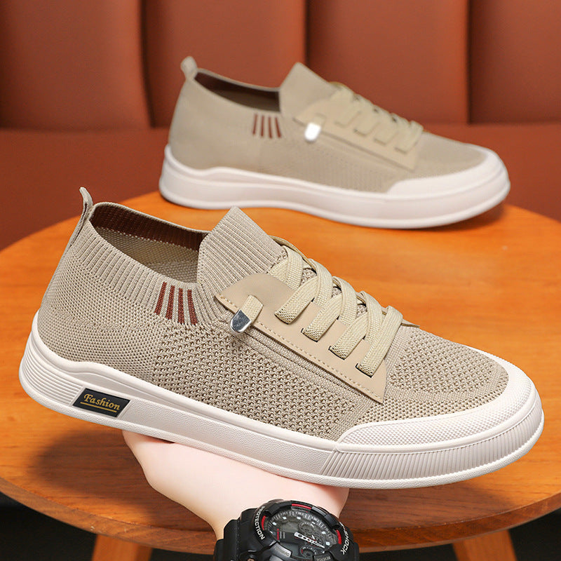 Damen Modische Sneaker mit atmungsaktivem Strickoberteil R&B