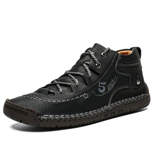 Herren Hochwertige und flexible Schnürboots mit rutschfester Sohle R&B