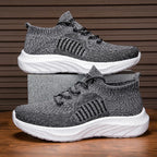 Damen Sportliche Sneakers mit atmungsaktivem Strickmaterial R&B