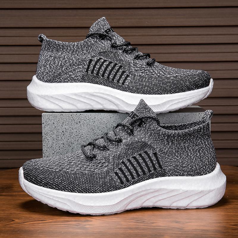 Damen Sportliche Sneakers mit atmungsaktivem Strickmaterial R&B