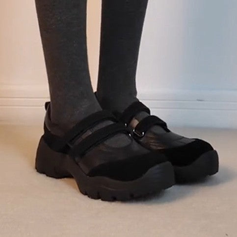 Damen Sportliche Freizeitschuhe mit flexibler Sohle und modischen Riemen R&B