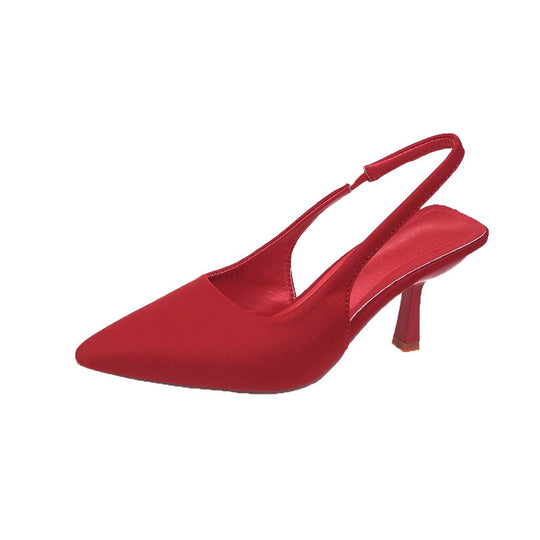 Damen Slingback-Pumps mit spitzem Zehenbereich R&B
