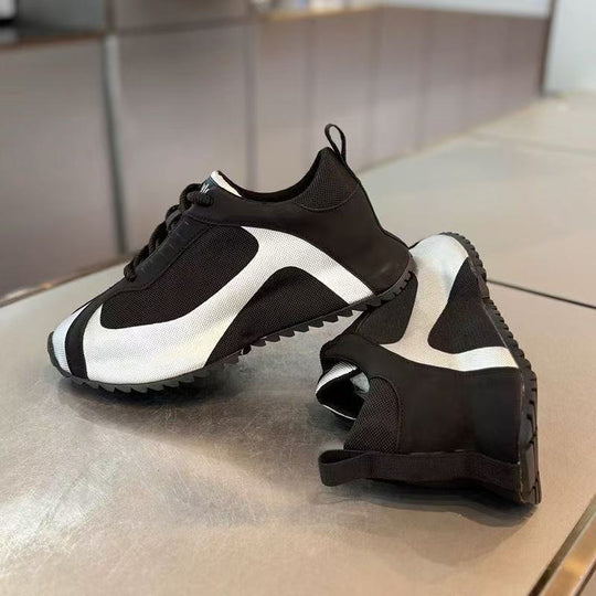 Damen Sportliche Sneaker mit modischer Oberflächengestaltung und griffiger Sohle R&B