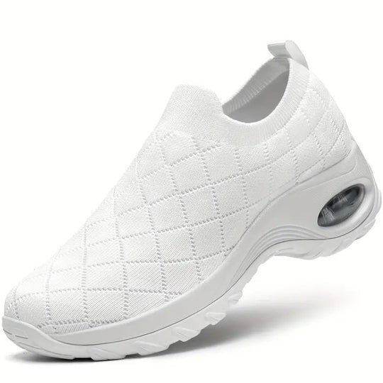 Damen Atmungsaktive Slip-On Sneakers mit flexibler Dämpfungstechnologie R&B