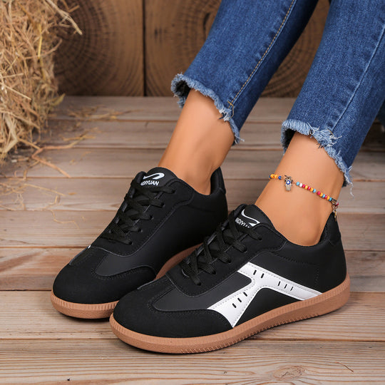 Damen Freizeitschuhe mit modernem Textil-Obermaterial und rutschfester Gummisohle R&B