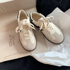 Damen Sneakers im sportiven Retro-Design mit feinem Wildleder und strapazierfähiger Sohle