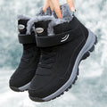 Damen warme Winterstiefel mit dämpfendem Innenfutter und rutschfester Sohle R&B