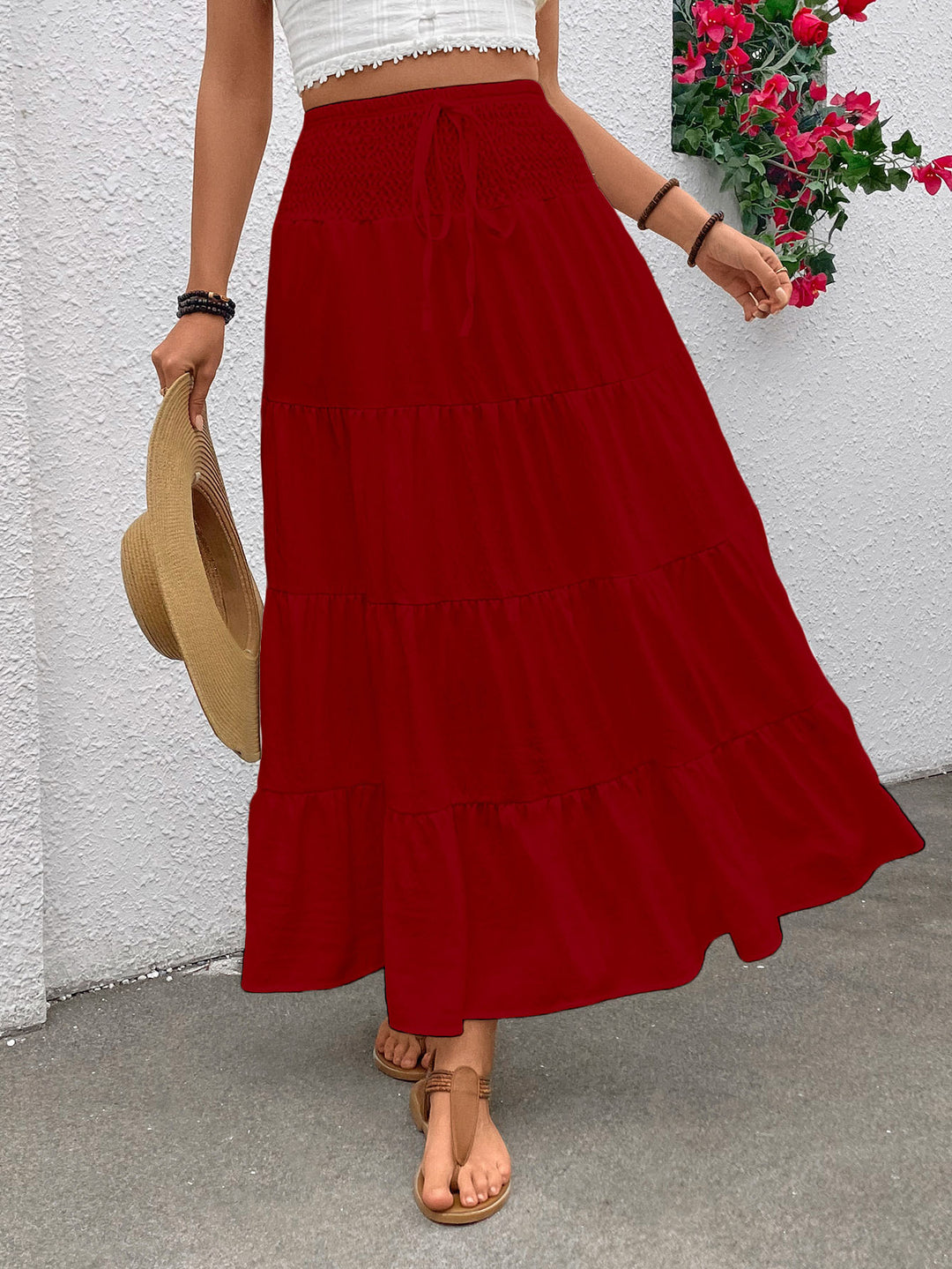 Damen Maxi Rock R&B