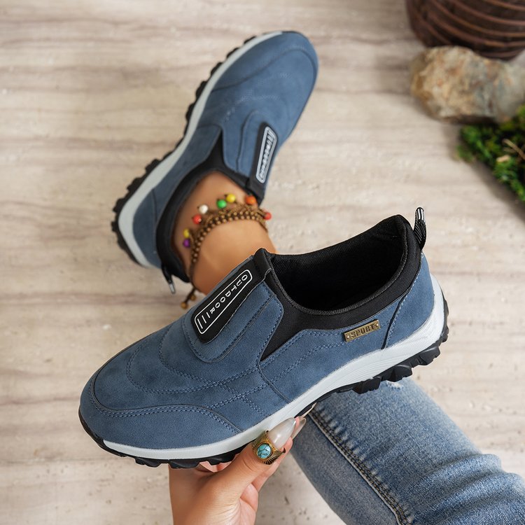 Damen Sportliche Slip-On Schuhe mit rutschfester Sohle R&B