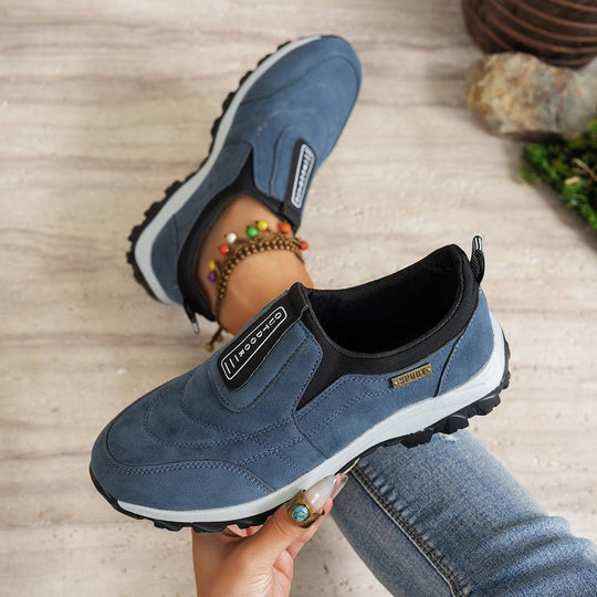 Damen Sportliche Slip-On Schuhe mit rutschfester Sohle R&B